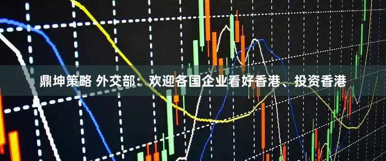 鼎坤策略 外交部：欢迎各国企业看好香港、投资香港